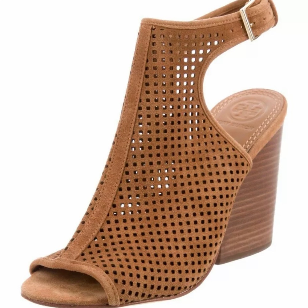 Never worn Tory Burch Jessie bootie. Size 9 1/2.